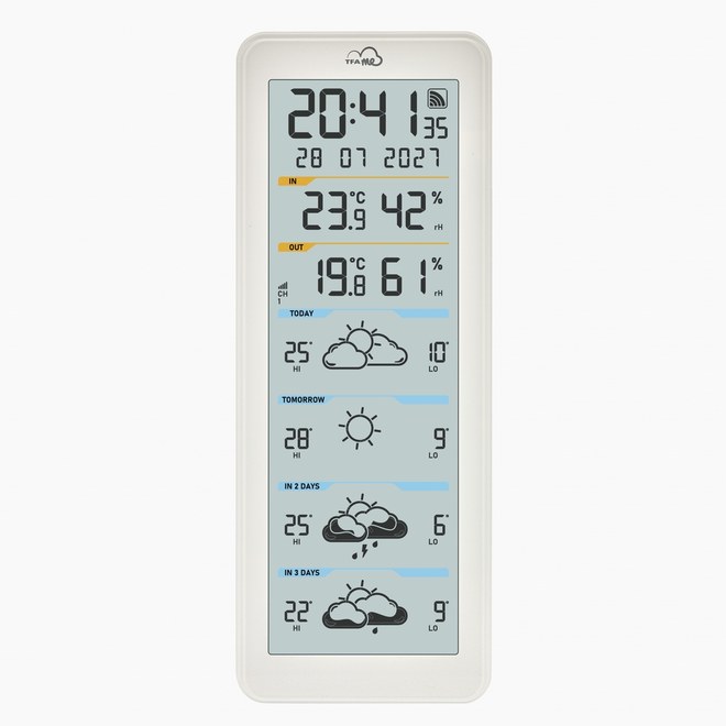 TFA 35.8108.02 - Bezdrátová WiFi meteostanice s chytrou předpovědí TFA.me ID-06