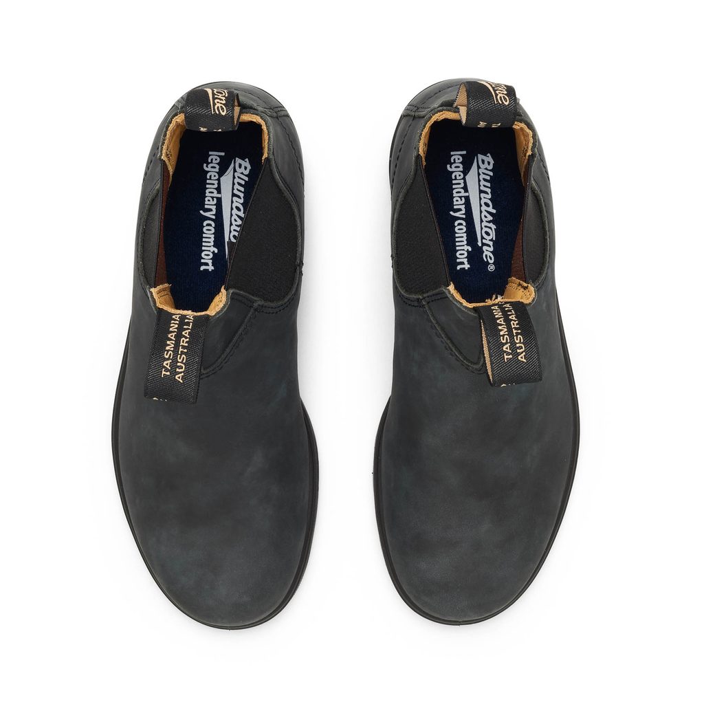 Blundstone rustic black chisel toe sale