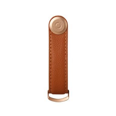 Portachiavi in pelle testurizzata Orbitkey 2.0 Pebbled Leather