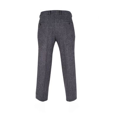Charles Tyrwhitt Natural Stretch Twill Trousers — Navy