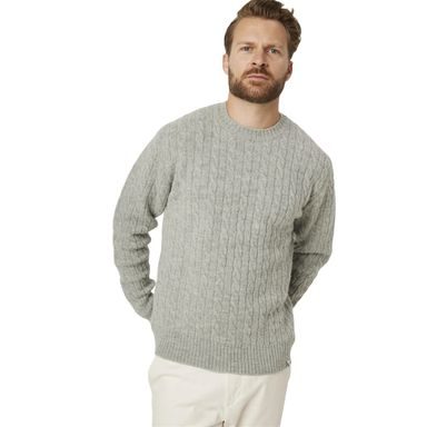 Peregrine Makers Stitch Cable Crew Jumper