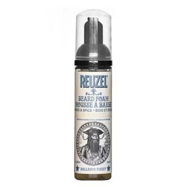 Schiuma da barba Reuzel Wood &amp; Spice Beard Foam (70 ml)