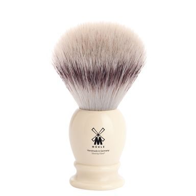 Pennello da barba grande Mühle Classic con setole sintetiche (Silvertip Fibre®, imitazione guscio di tartaruga)