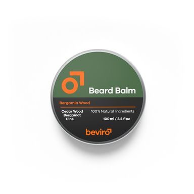 Balsamo per barba Beviro Bergamia Wood (100 ml)