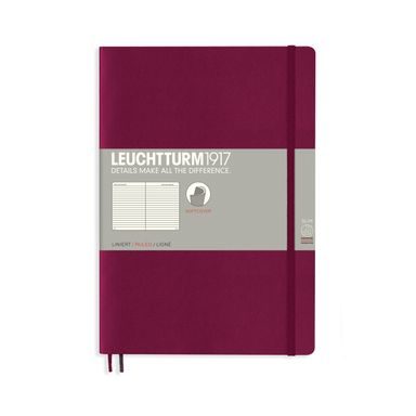 Taccuino medio-grande LEUCHTTURM1917 Composition Softcover Notebook - B5, copertina morbida, a righe, 123 pagine