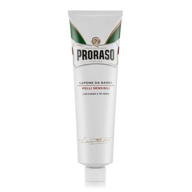 Crema da barba Proraso White per pelli sensibili - tè verde