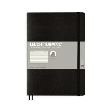 Taccuino medio-grande LEUCHTTURM1917 Composition Softcover Notebook - B5, copertina morbida, a righe, 123 pagine