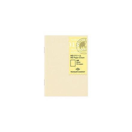 Ricarica #013: Quaderno con carta color crema ad alta grammatura (Passport)