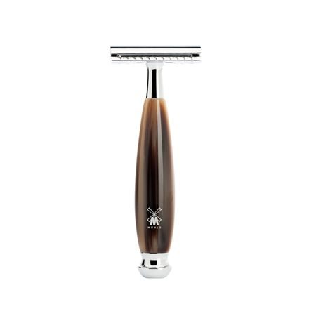 Rasoio Mühle VIVO R332 a guardia chiusa (imitazione corno)