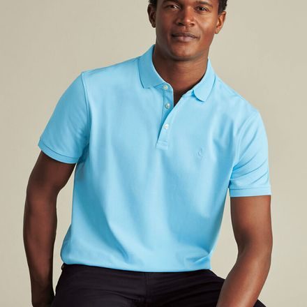 Charles Tyrwhitt Pique Polo — Light Blue