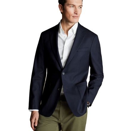 Charles Tyrwhitt Luxury Italian Hopsack Jacket