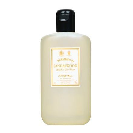 Gel universale detergente e da bagno D.R. Harris Sandalwood Head-to-Toe Wash (250 ml)