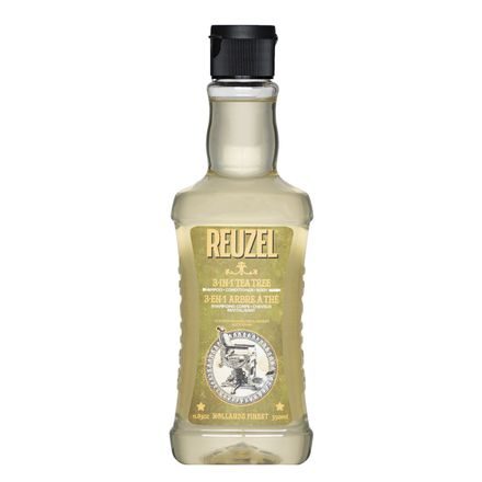 3 in 1 (shampoo per capelli, sapone per il viso, gel doccia) Reuzel