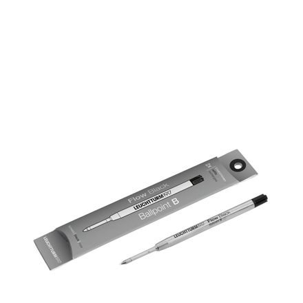 Ricarica per penna a sfera LEUCHTTURM1917 Drehgriffel Nr.1 - Black, 2 pz, larghezza B