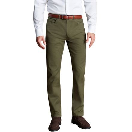 Charles Tyrwhitt 5 Pocket Jeans — Olive Green
