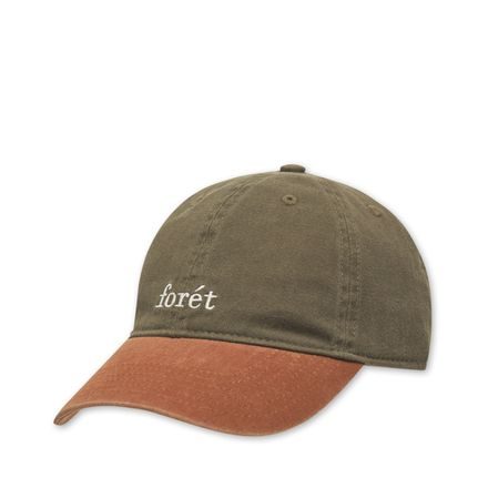 forét Hawk Washed 2-Tone Cap — Army