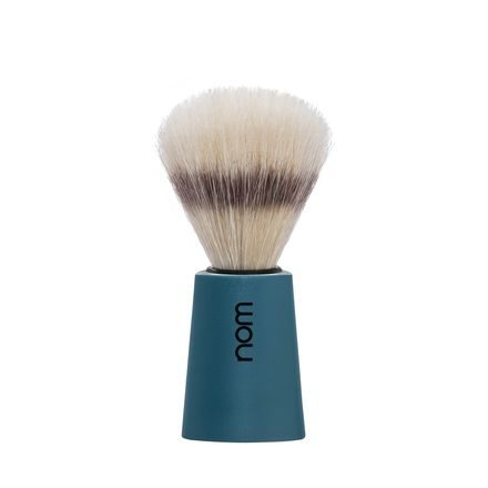 Pennello da barba nom CARL con setole di cinghiale (verde petrolio)