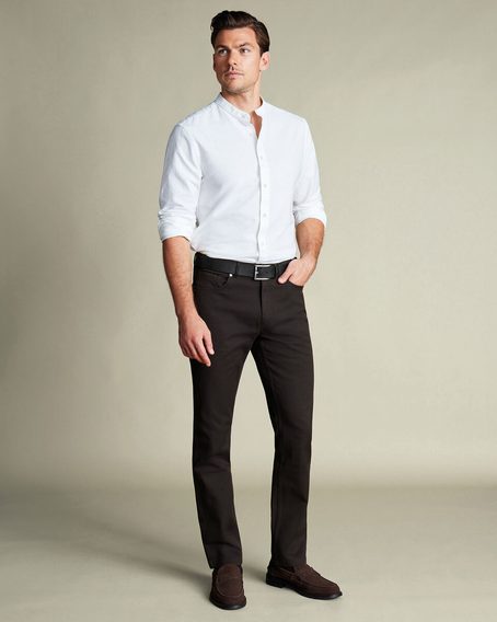 Charles Tyrwhitt 5 Pocket Jeans — Black