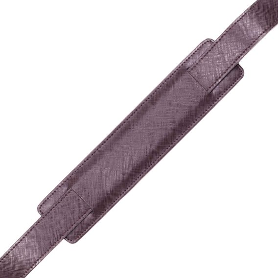 Tracolla in pelle per borsa John & Paul - marrone scuro