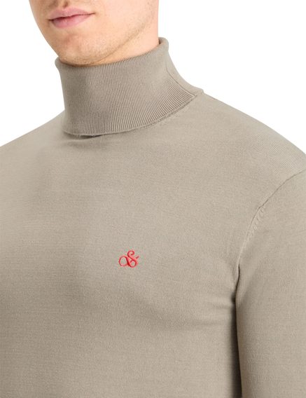 Scotch & Soda — Turtleneck Viscose Sweater