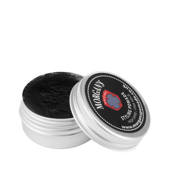 Morgan's Pomade High Shine and Firm Hold - pomata da viaggio per capelli (15 g)