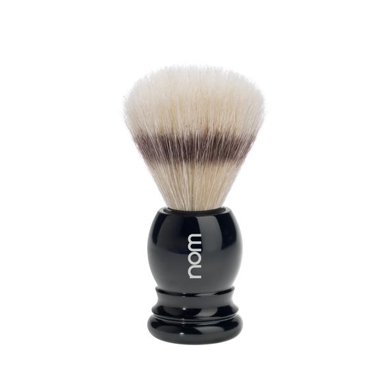 Pennello da barba medio nom con setole di cinghiale (nero)