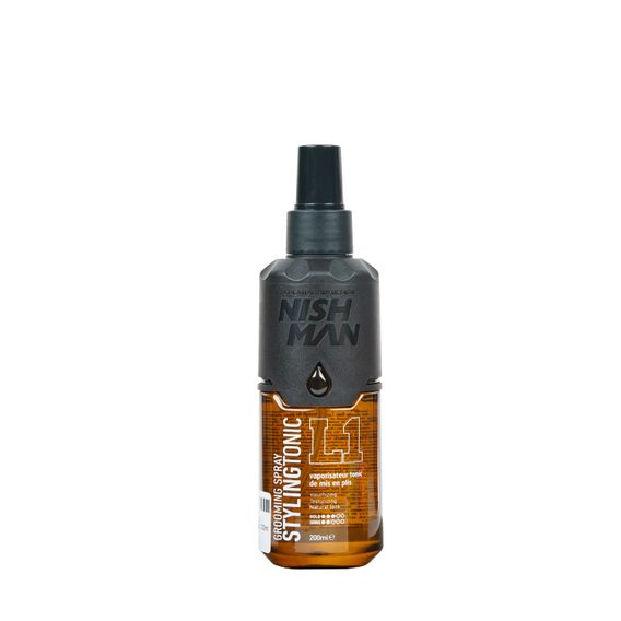 Tonico per capelli rinforzante Nish Man (200 ml)