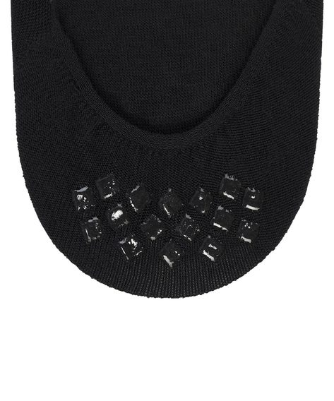 Falke Medium Cut Invisible Socks — Black