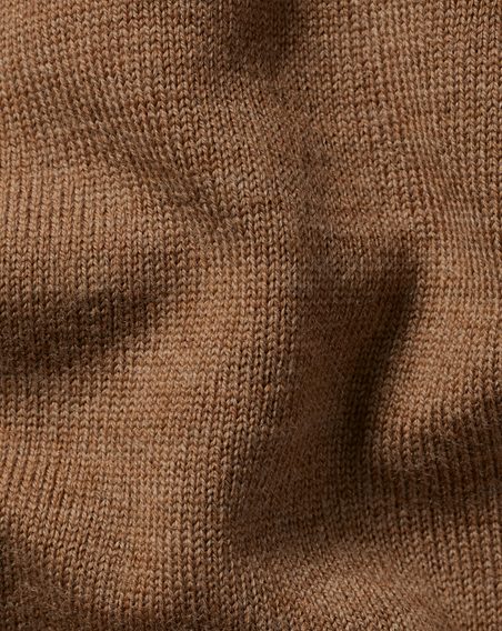 Charles Tyrwhitt Merino Crew Neck Jumper — Sand