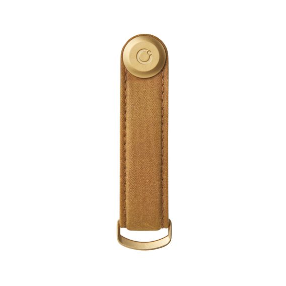 Portachiavi in pelle Orbitkey 2.0 Waxed Canvas