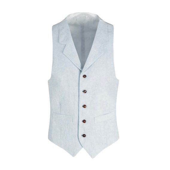 Gilet da abito Walker Slater Edmond — Sky Blue