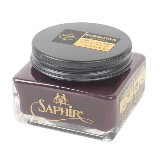 Crema per scarpe in cordovan Saphir Pommadier (75 ml)