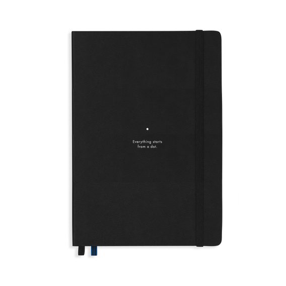 Taccuino medio LEUCHTTURM1917 Bauhaus Edition Medium Hardcover Notebook - A5, copertina rigida, puntinato, 251 pagine