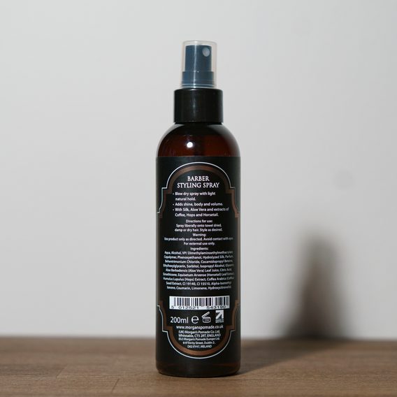 Morgan's Barber Styling Spray - spray leggero per lo styling (200 ml)