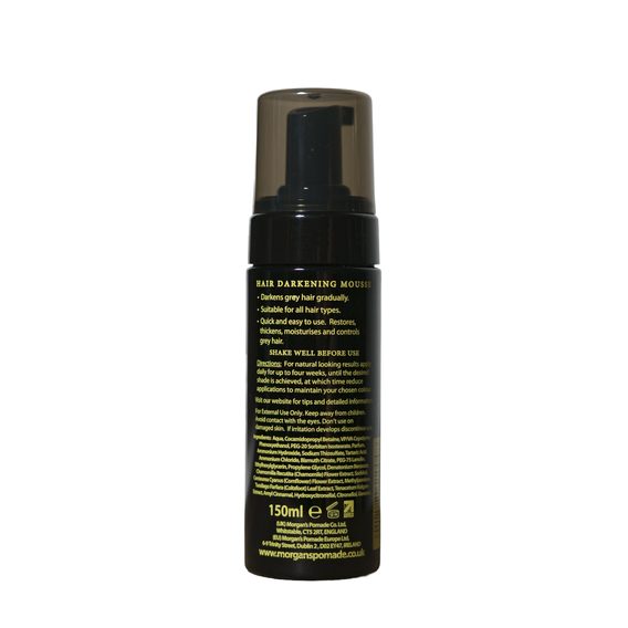 Morgan's Hair Darkening Mousse - spuma scurente per capelli (150 ml)