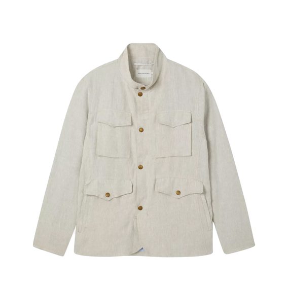 Peregrine Malvern Linen Jacket — Natural