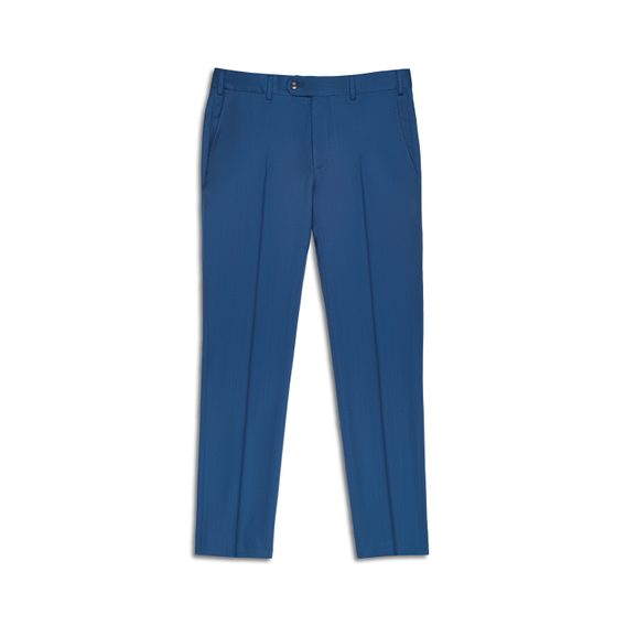 Pantaloni da abito in lana John & Paul - blu
