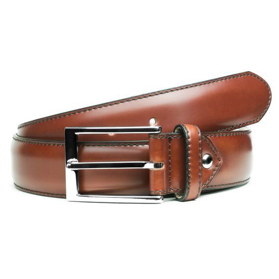 Cintura in pelle Berwick - cognac