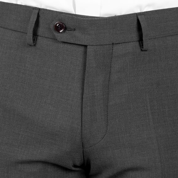 Pantaloni in lana da abito John & Paul - grigi