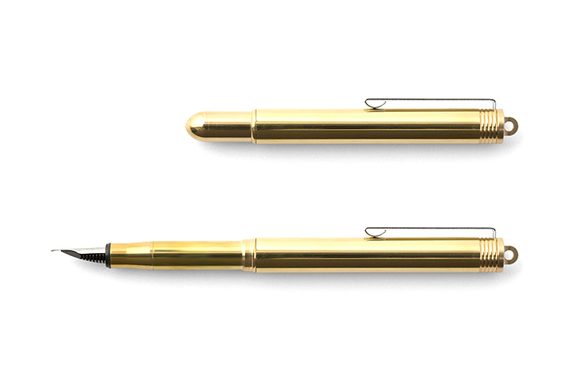 Penna stilografica in ottone TRAVELER'S COMPANY BRASS PRODUCTS