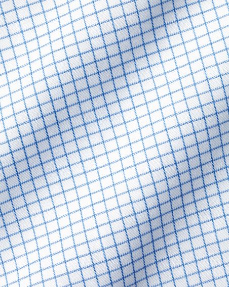 Charles Tyrwhitt Non-Iron Twill Mini Grid Shirt