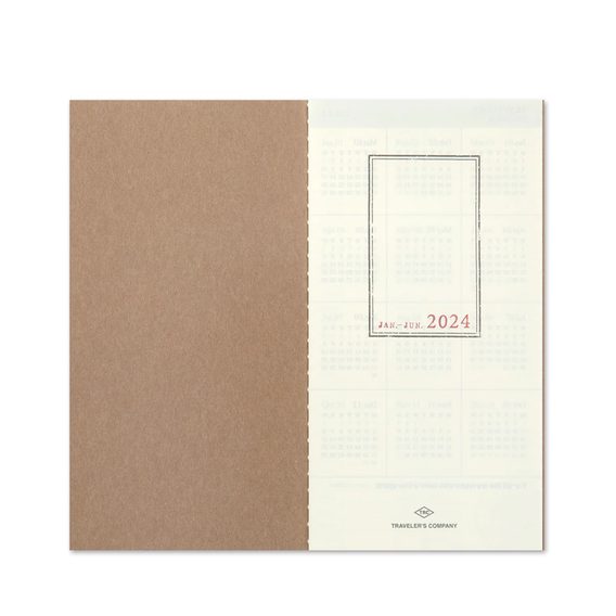 TRAVELER'S notebook 2024 Diary — Weekly Vertical