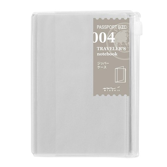 Ricarica #004: Tasca in plastica con cerniera (Passport)