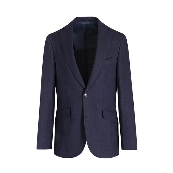 Giacca in lino Walter Slater Edmond — Navy