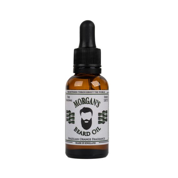 Olio per barba Morgan's all'arancia brasiliana (30 ml)