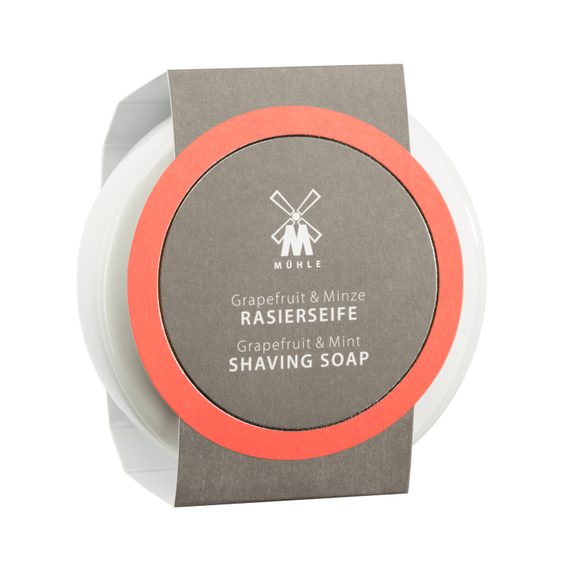 Sapone da barba Mühle Grapefruit &amp; Mint in ciotola di porcellana (65 g)
