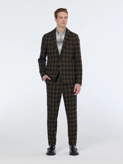 Scotch & Soda — Single-Breasted Yarn-Dyed Blazer