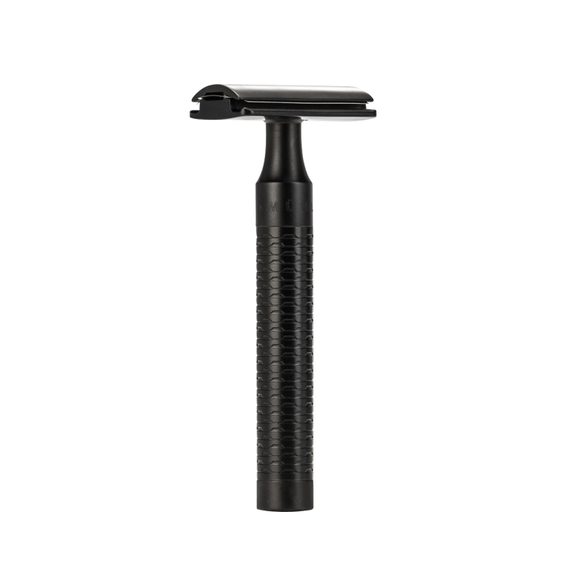 Rasoio Mühle ROCCA R96 a guardia chiusa (acciaio inox nero)