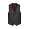 Charles Tyrwhitt Natural Stretch Twill Vest — Charcoal