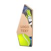 GALENA Modern Metal & Wood Padel Trophy